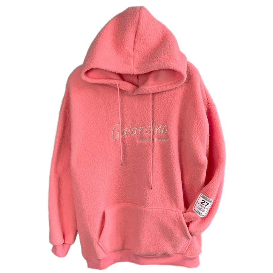 Картинка Худи плюш oversize вышивка Galardino нашивка от магазина LonnaMag