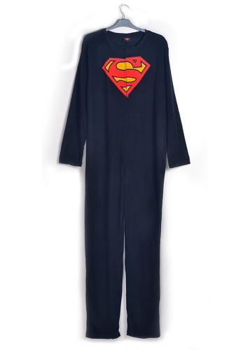 Картинка Пижама кигуруми супермен лого от магазина LonnaMag