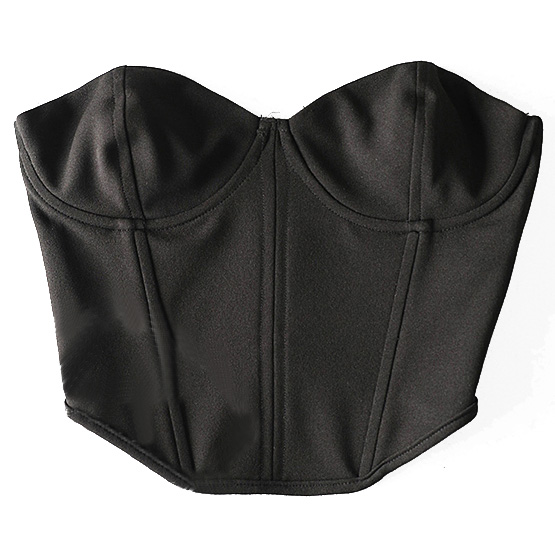 Картинка Топ корсетного кроя ОКР сбоку молния косточки от магазина LonnaMag