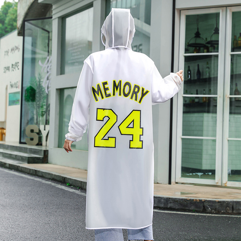 Картинка Дождевик цветной кант на спине MEMORY 24 от магазина LonnaMag