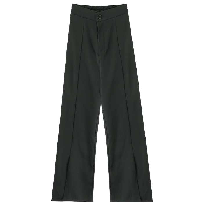 Картинка Брюки классические по середине шов с разрезами от магазина LonnaMag