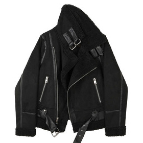 Картинка Дубленка косуха с плюшевыми отворотами от магазина LonnaMag