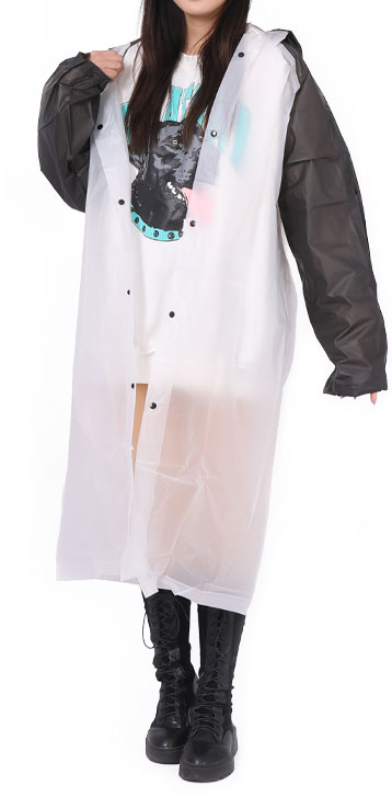 Картинка Дождевик цветные рукава от магазина LonnaMag