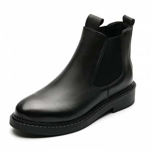 картинка Высокие ботинки челси с волнистым стыком по подошве от магазина LonnaMag