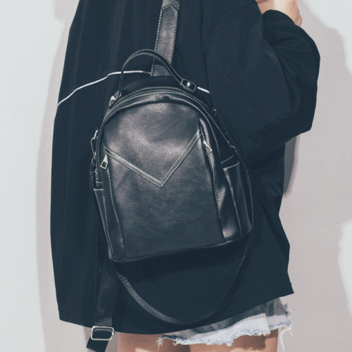 картинка Рюкзак мини деталь уголом на лицевой части от магазина LonnaMag