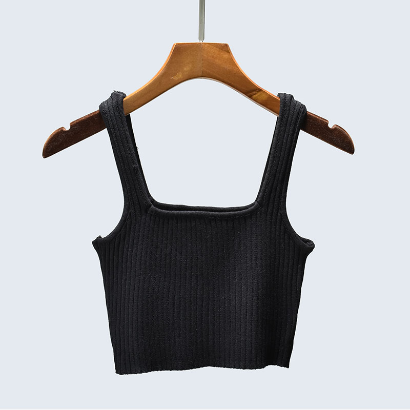 Картинка Топ плотный трикотаж в крупный рубчик от магазина LonnaMag