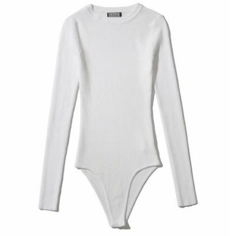 Картинка Боди трикотаж в рубчик круглый вырез  от магазина LonnaMag