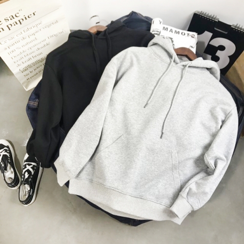 Картинка Толстовка худи капюшон карман-кенгуру F2 - теплая на бархате от магазина LonnaMag