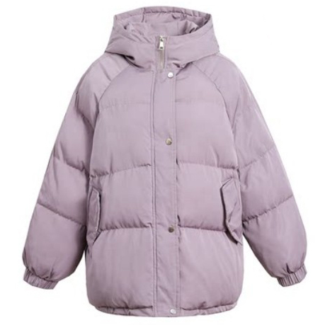 Картинка Куртка дутая широкая oversize рукав реглан от магазина LonnaMag