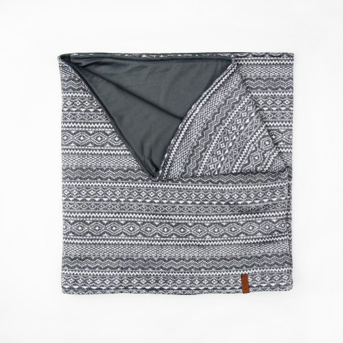 картинка Снуд двухсторонний трикотаж с узором от магазина LonnaMag