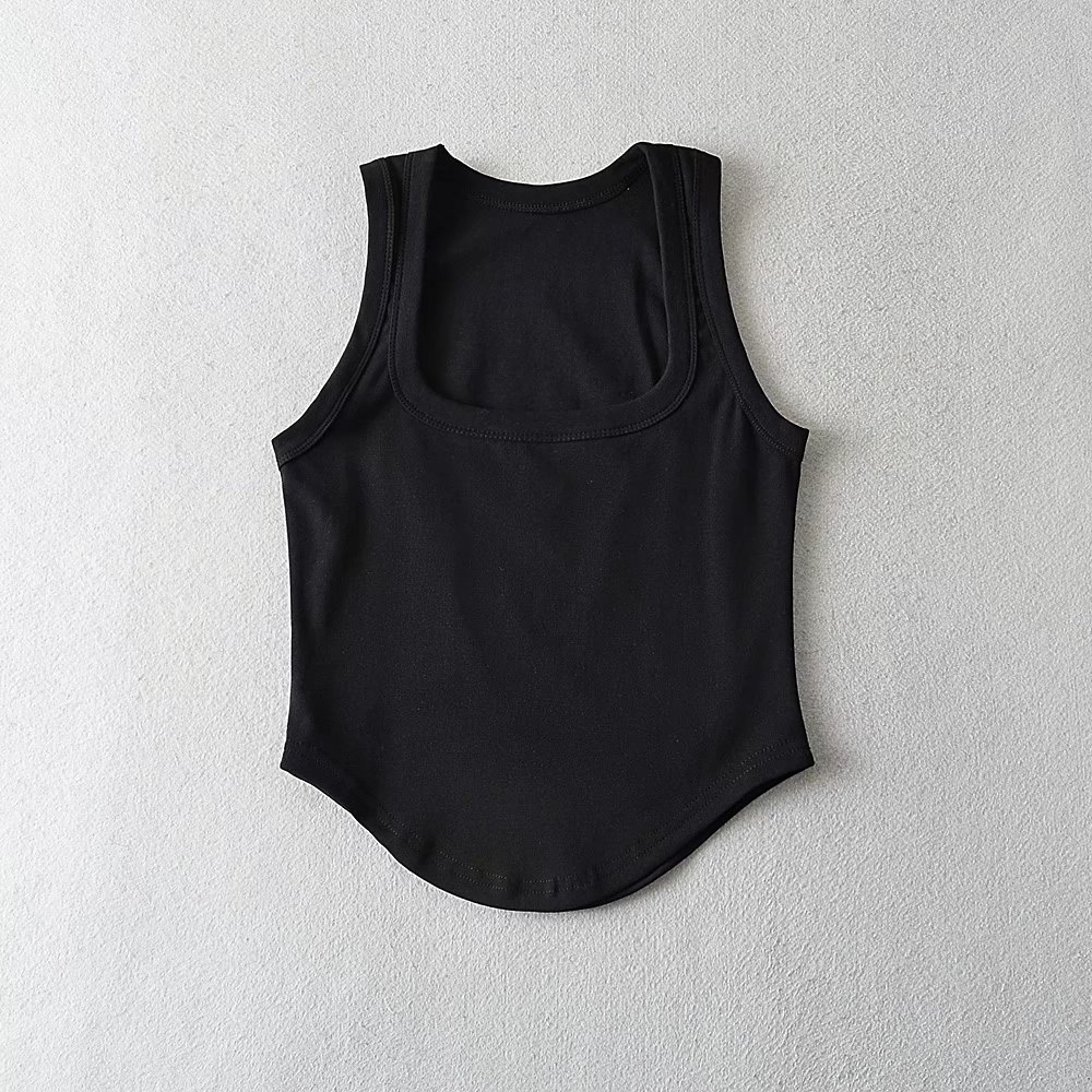 Картинка Топ квадратный вырез снизу полукруг  от магазина LonnaMag