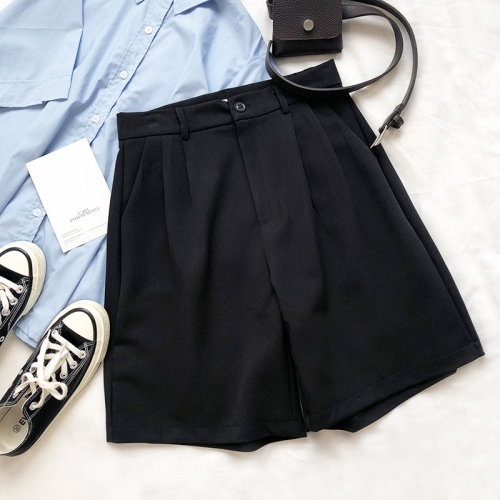 Картинка Широкие высокие шорты палаццо классика от магазина LonnaMag