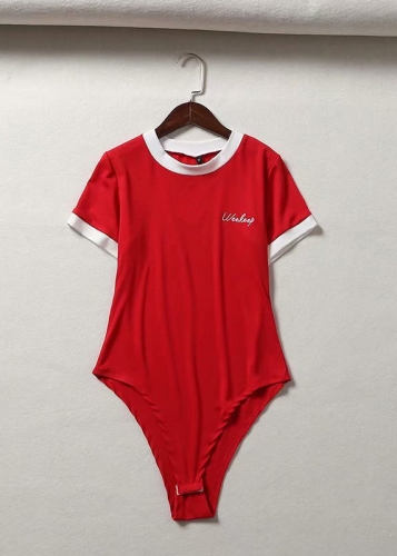 Картинка Боди с коротким рукавом и окантовкой по краю от магазина LonnaMag