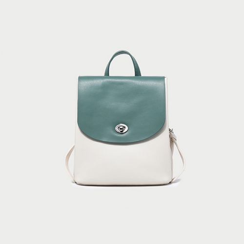 картинка Рюкзак кожаный двухцветный от магазина LonnaMag