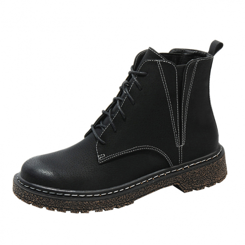 картинка Ботинки белые швы треугольник резинка - теплые от магазина LonnaMag