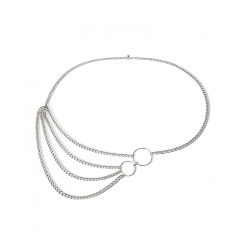 картинка Цепь на пояс 4 цепочки и два кольца от магазина LonnaMag