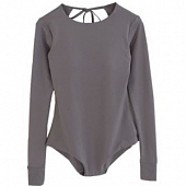 Картинка Купальник слитный длинный рукав открытая спина от магазина LonnaMag