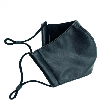 Маска на лицо из искусственной кожи