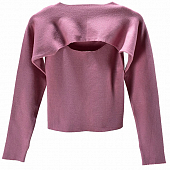 Картинка Комплект трикотаж топ майка + сверху накидка рукава от магазина LonnaMag