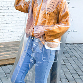 Картинка Дождевик прозрачный пластик от магазина LonnaMag