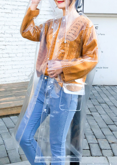 Дождевик прозрачный пластик