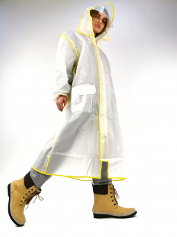 Дождевик цветной кант на спине MEMORY 24