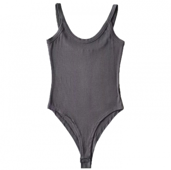 Боди база майка гладкий рубчик широкая окантовка