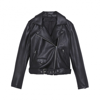 Куркта косуха эко-кожа классика (внутри петелька)