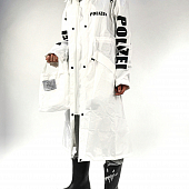 Картинка Плащ дождевик кулиска на талии POLIZEI от магазина LonnaMag