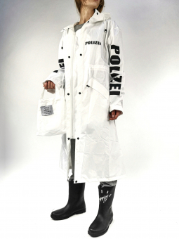 Плащ дождевик кулиска на талии POLIZEI