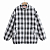 Картинка Куртка рукава и низ на резинке принт чб клетка  от магазина LonnaMag
