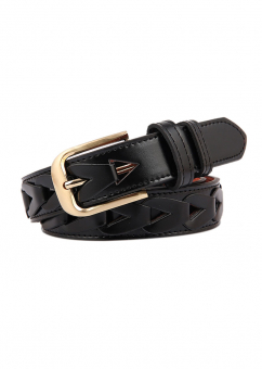 Ремень кожзам плетение как на цепи