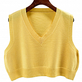 Картинка Топ широкий как жилет трикотаж от магазина LonnaMag