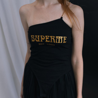 Боди цепочка на плечо SUPERME est.1994