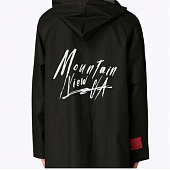 Картинка Дождевик черный Mountain View от магазина LonnaMag