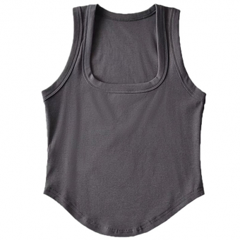 Топ квадратный вырез снизу полукруг