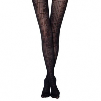Колготки с рисунком «буквы» CONTE ART
