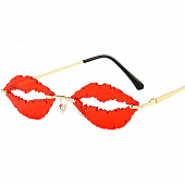 картинка Очки без оправы в виде губ поцелуй от магазина LonnaMag