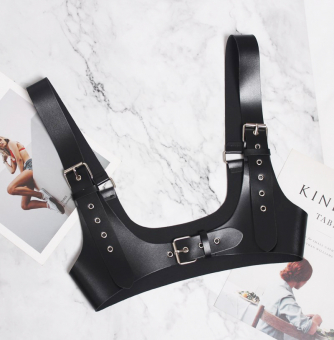 Портупея массивная широкая как топ