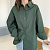 Картинка Рубашка широкая oversize 128 см в груди пуговицы в цвет от магазина LonnaMag