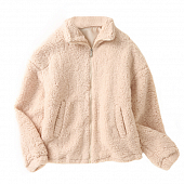 Картинка Куртка на молнии плюш 2 кармана от магазина LonnaMag