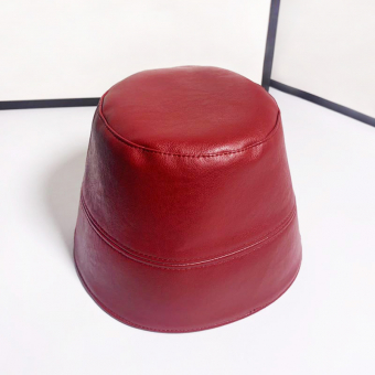 Панама эко-кожа шляпа ведро