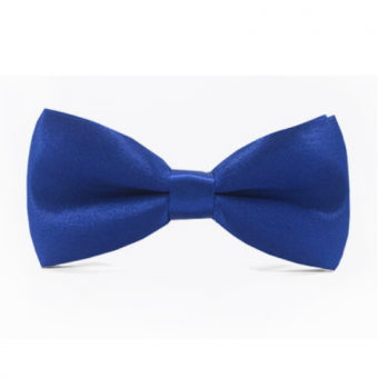 Бабочка галстук однотонная гладкая