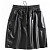 Картинка Юбка мини эко кожа широкая резинка + шнурок 2 кармана от магазина LonnaMag