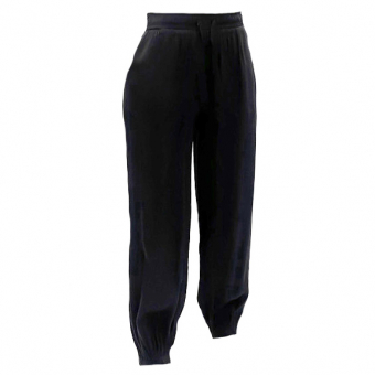 Штаны талия на резинке с широкими лентами низ на резинках