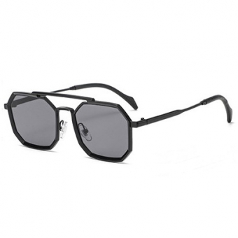 Очки квадратные многоугольная оправа двойная переносица