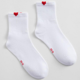 Носки женские MINAKU «Сердечки»