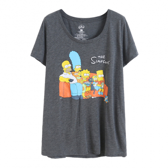 Футболка оверсайз Simpsons