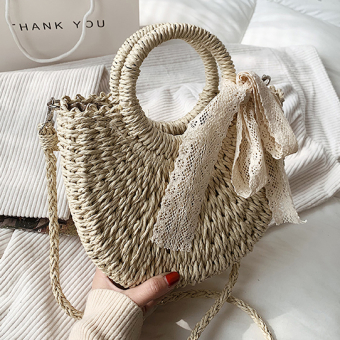 Сумка-корзина соломенная 2022