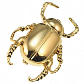 картинка Брошь золотой жук скарабей от магазина LonnaMag
